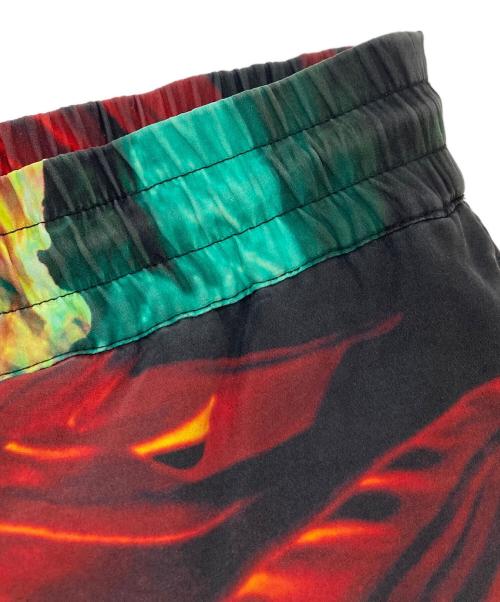 TAAKK（ターク）TAAKK (ターク) シルクハーフパンツ シルクショーツ レッド サイズ:3の古着・服飾アイテム
