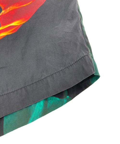 TAAKK（ターク）TAAKK (ターク) シルクハーフパンツ シルクショーツ レッド サイズ:3の古着・服飾アイテム