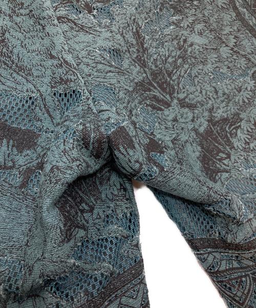 TAAKK（ターク）TAAKK (ターク) MESH SHORT PANTS  メッシュショートパンツ グリーン サイズ:3の古着・服飾アイテム