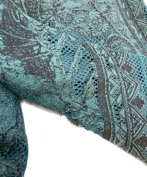 TAAKK（ターク）TAAKK (ターク) MESH SHORT PANTS  メッシュショートパンツ グリーン サイズ:3の古着・服飾アイテム