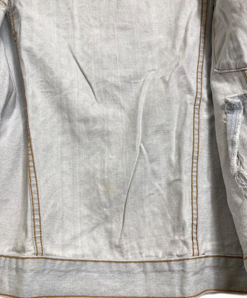 Billabong（ビラボン）Billabong (ビラボン) 【古着】90’Sペイズリー切替デニムジャケット　USA製　アメリカ製　90年代 スカイブルー サイズ:Mの古着・服飾アイテム