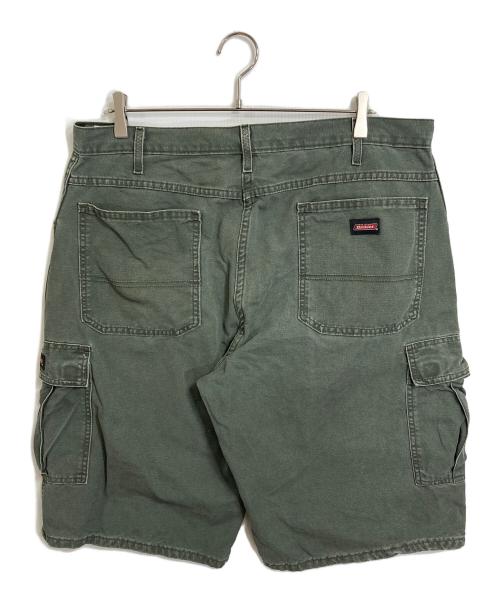 Dickies（ディッキーズ）Dickies (ディッキーズ) 【古着】ダック生地カーゴハーフパンツ オリーブ サイズ:38の古着・服飾アイテム