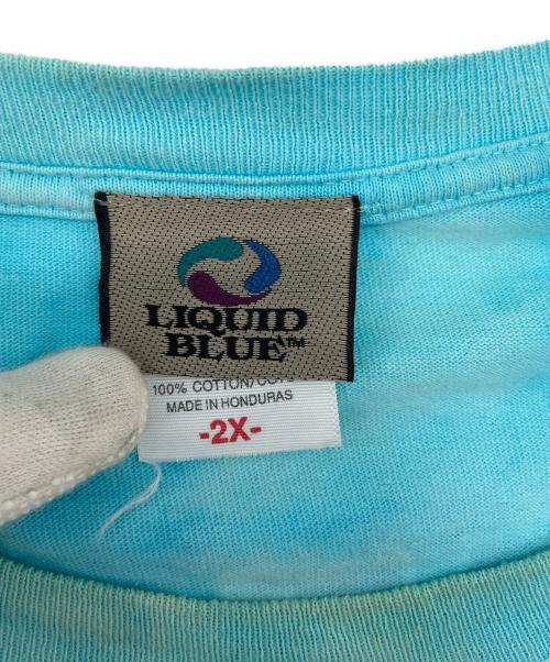 LIQUID BLUE（リキッドブルー）LIQUID BLUE (リキッドブルー) 【古着】90’S エルヴィスプレスリー バンドTシャツ タイダイ ブルー サイズ:2Xの古着・服飾アイテム