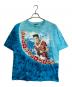 LIQUID BLUE（リキッドブルー）の古着「【古着】90’S エルヴィスプレスリー バンドTシャツ タイダイ」｜ブルー