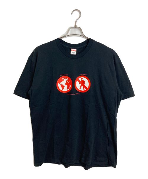 SUPREME（シュプリーム）Supreme (シュプリーム) 19AW Save The Planet Tee セーブザプラネットTシャツ ブラック サイズ:XLの古着・服飾アイテム
