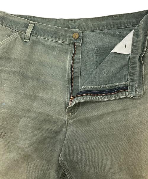 CarHartt（カーハート）CarHartt (カーハート) 【古着】80’Sペインターハーフパンツ　CarHarttユニオンチケット オリーブ サイズ:ウエスト38の古着・服飾アイテム
