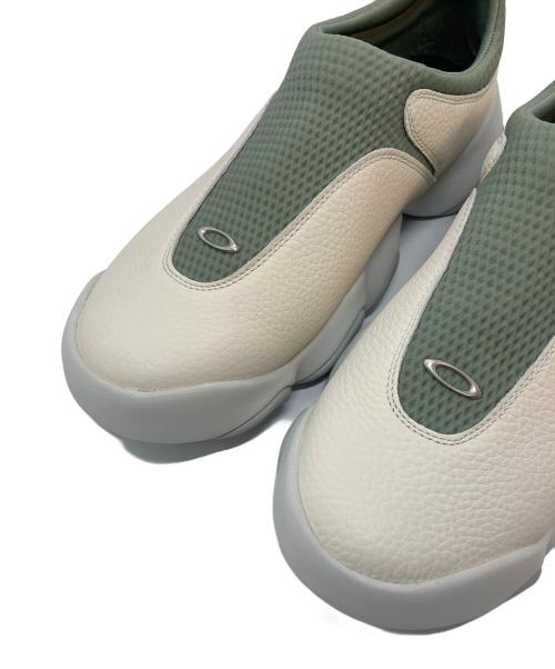 oakley factory team（オークリーファクトリーチーム）OAKLEY FACTORY TEAM (オークリーファクトリーチーム) BRAIN DEAD (ブレインデッド) スニーカー グレー×グリーン サイズ:29cmの古着・服飾アイテム