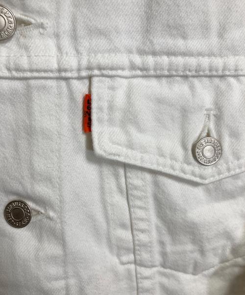 LEVI'S（リーバイス）LEVI'S (リーバイス) 【古着】90’Ｓデニムジャケット　オレンジタブ　91年製　日本製 ホワイト サイズ:Mの古着・服飾アイテム