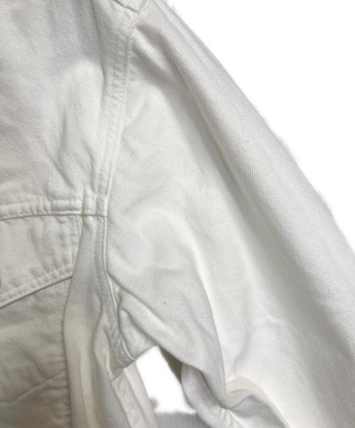 LEVI'S（リーバイス）LEVI'S (リーバイス) 【古着】90’Ｓデニムジャケット　オレンジタブ　91年製　日本製 ホワイト サイズ:Mの古着・服飾アイテム