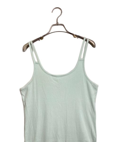 MARTIN MARGIELA（マルタン・マルジェラ）MARTIN MARGIELA (マルタン・マルジェラ) ノースリーブ・キャミソールワンピース JERSEY DRESS 2006年春 ここのえタグ グリーン サイズ: XLの古着・服飾アイテム