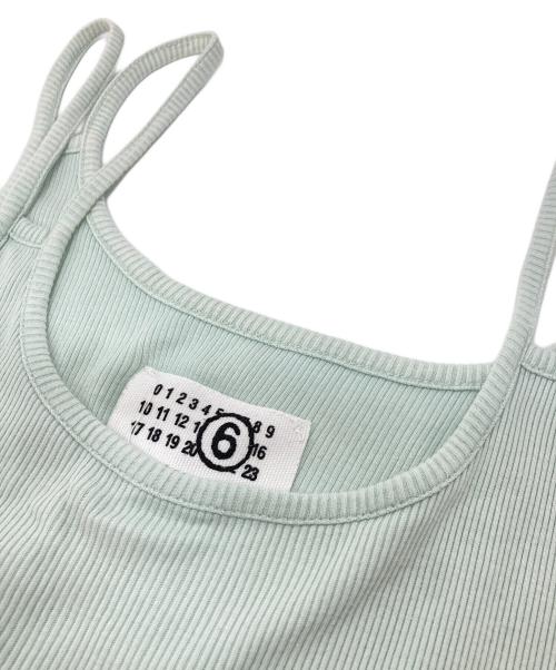 MARTIN MARGIELA（マルタン・マルジェラ）MARTIN MARGIELA (マルタン・マルジェラ) ノースリーブ・キャミソールワンピース JERSEY DRESS 2006年春 ここのえタグ グリーン サイズ: XLの古着・服飾アイテム