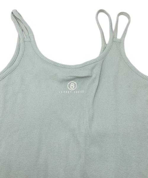 MARTIN MARGIELA（マルタン・マルジェラ）MARTIN MARGIELA (マルタン・マルジェラ) ノースリーブ・キャミソールワンピース JERSEY DRESS 2006年春 ここのえタグ グリーン サイズ: XLの古着・服飾アイテム