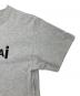中古・古着 sacai (サカイ) A.P.C. (アーペーセー) SIDE ZIP LOGO TEE サイドジップロゴTシャツ グレー サイズ:XS：11000円