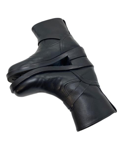 Adam et Rope（アダム エ ロペ）Adam et Rope (アダム エ ロペ) ショート エンジニアブーツ ブラック サイズ:実寸参照の古着・服飾アイテム