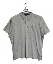 POLO RALPH LAUREN（ポロ・ラルフローレン）の古着「【古着】裾ポニーポロシャツ　半袖シャツ　90年代　オーバーサイズ」｜グレー