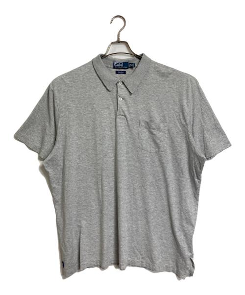 POLO RALPH LAUREN（ポロ・ラルフローレン）POLO RALPH LAUREN (ポロ・ラルフローレン) 【古着】裾ポニーポロシャツ　半袖シャツ　90年代　オーバーサイズ グレー サイズ:XXLの古着・服飾アイテム