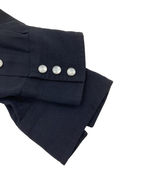 WACKO MARIA（ワコマリア）WACKO MARIA (ワコマリア) STRONGER THAN PARADISE バックチェーンステッチシャツ ウエスタンシャツ ブラック サイズ:Sの古着・服飾アイテム