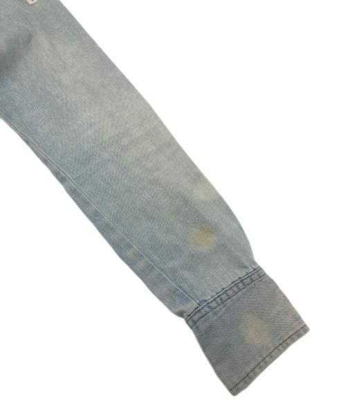 WACKO MARIA（ワコマリア）WACKO MARIA (ワコマリア) デニムワッペンシャツ ブルー サイズ:Sの古着・服飾アイテム