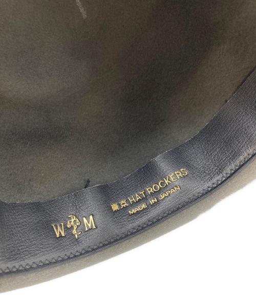 WACKO MARIA（ワコマリア）WACKO MARIA (ワコマリア) 東京HAT ROCKERS (トウキョウハットルーキーズ) ハット グレー サイズ:実寸参照　日本製の古着・服飾アイテム