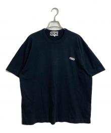 CDG（シーディージー）の古着「ロゴワッペンTシャツ」｜ブラック