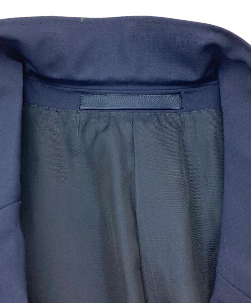 Yves Saint Laurent（イヴサンローラン）Yves Saint Laurent (イヴサンローラン) ライナーYSL刺繍テーラードジャケット ネイビー サイズ:46の古着・服飾アイテム