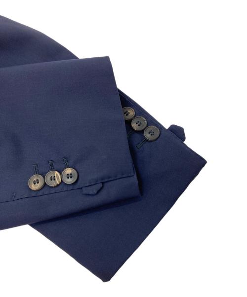 Yves Saint Laurent（イヴサンローラン）Yves Saint Laurent (イヴサンローラン) ライナーYSL刺繍テーラードジャケット ネイビー サイズ:46の古着・服飾アイテム