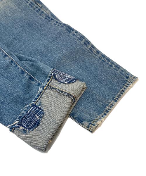 Hysteric Glamour（ヒステリックグラマー）Hysteric Glamour (ヒステリックグラマー) 15AW SP加工WRデニムパンツ スタッズデニムパンツ　5ポケット　日本製 ブルー サイズ:W30 L32の古着・服飾アイテム