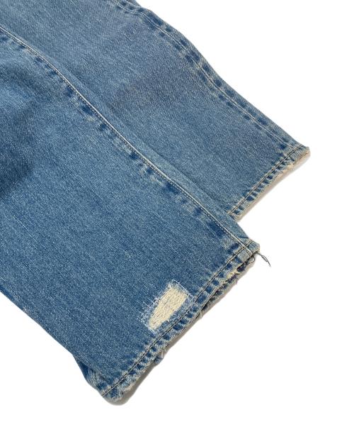 Hysteric Glamour（ヒステリックグラマー）Hysteric Glamour (ヒステリックグラマー) 15AW SP加工WRデニムパンツ スタッズデニムパンツ　5ポケット　日本製 ブルー サイズ:W30 L32の古着・服飾アイテム