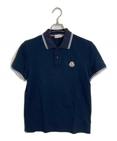 中古・古着通販】MONCLER (モンクレール) ロゴワッペンポロシャツ