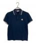 MONCLER（モンクレール）の古着「ロゴワッペンポロシャツ」｜ネイビー