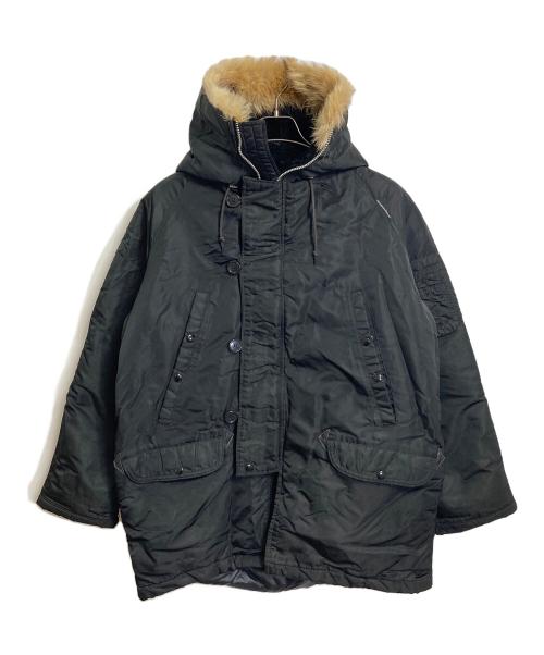 SPIEWAK（スピワック）SPIEWAK (スピワック) 【古着】N-3Bタイプコート　ロングコート　USA製 ブラック サイズ:42の古着・服飾アイテム