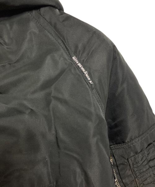 SPIEWAK（スピワック）SPIEWAK (スピワック) 【古着】N-3Bタイプコート　ロングコート　USA製 ブラック サイズ:42の古着・服飾アイテム