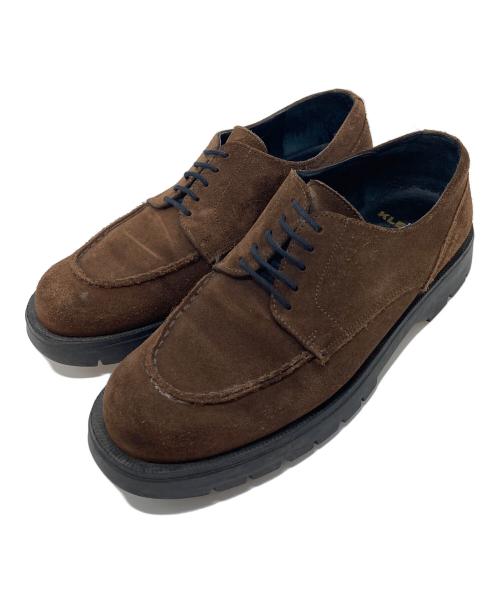 KLEMAN（クレマン）KLEMAN (クレマン) BEAUTY&YOUTH (ビューティーアンドユース) スウェードシューズ　レザーシューズ ブラウン サイズ:40の古着・服飾アイテム