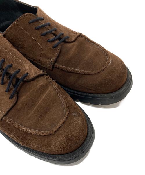 KLEMAN（クレマン）KLEMAN (クレマン) BEAUTY&YOUTH (ビューティーアンドユース) スウェードシューズ　レザーシューズ ブラウン サイズ:40の古着・服飾アイテム