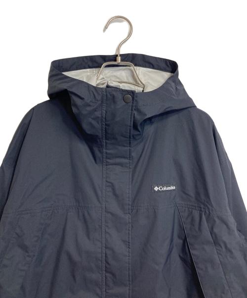 Columbia（コロンビア）Columbia (コロンビア) ウィメンズジプシーバーズIIロングジャケット レインコート　W Gypsy Birds  II Long Jacket ブラック サイズ:Lの古着・服飾アイテム