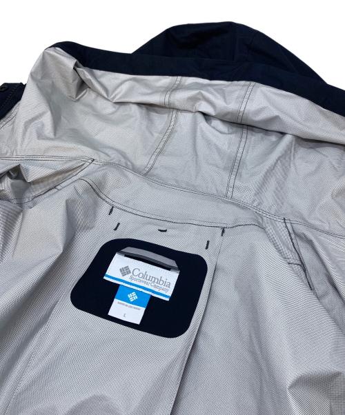 Columbia（コロンビア）Columbia (コロンビア) ウィメンズジプシーバーズIIロングジャケット レインコート　W Gypsy Birds  II Long Jacket ブラック サイズ:Lの古着・服飾アイテム