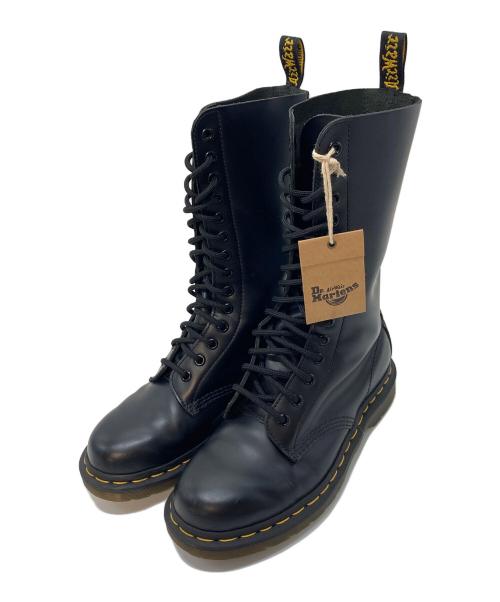 Dr.Martens（ドクターマーチン）Dr.Martens (ドクターマーチン) 1914 SMOOTH LEATHER HIGH BOOTS ブラック サイズ:US6   UK4の古着・服飾アイテム