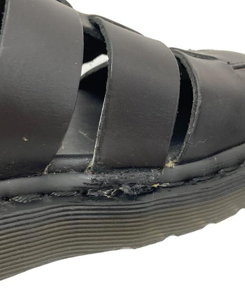Dr.Martens（ドクターマーチン）Dr.Martens (ドクターマーチン) GERALDO ジェラルド サンダル ブラック サイズ:UK3の古着・服飾アイテム