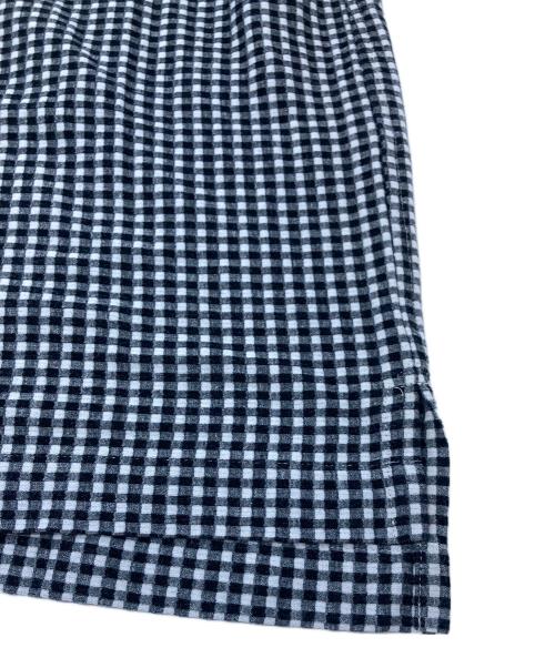 LACOSTE（ラコステ）LACOSTE (ラコステ) クールマックスブレンドジャガード半袖ポロシャツ　ギンガム ブラック×ホワイト サイズ:Mの古着・服飾アイテム