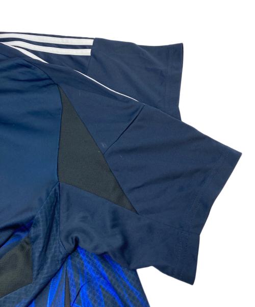 Y-3（ワイスリー）Y-3 (ワイスリー) ゲームシャツ　2024 日本代表　ホームレプリカユニホーム ブルー×ブラック サイズ:2XLの古着・服飾アイテム