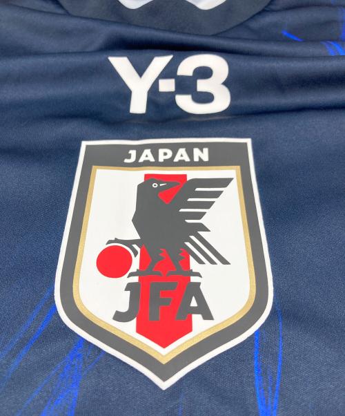 Y-3（ワイスリー）Y-3 (ワイスリー) ゲームシャツ　2024 日本代表　ホームレプリカユニホーム ブルー×ブラック サイズ:2XLの古着・服飾アイテム