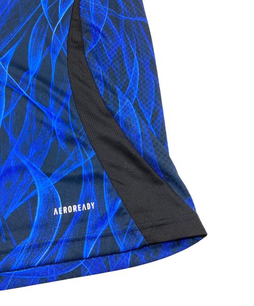 Y-3（ワイスリー）Y-3 (ワイスリー) ゲームシャツ　2024 日本代表　ホームレプリカユニホーム ブルー×ブラック サイズ:2XLの古着・服飾アイテム