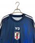 Y-3 (ワイスリー) ゲームシャツ　2024 日本代表　ホームレプリカユニホーム ブルー×ブラック サイズ:2XL：8000円