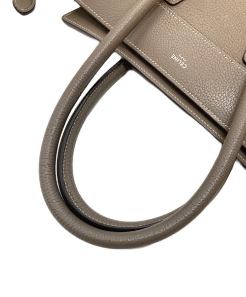 CELINE（セリーヌ）CELINE (セリーヌ) ハンドバッグ　レザーバッグ　ラゲージ マイクロ　スリ スリ サイズ:実寸参照の古着・服飾アイテム
