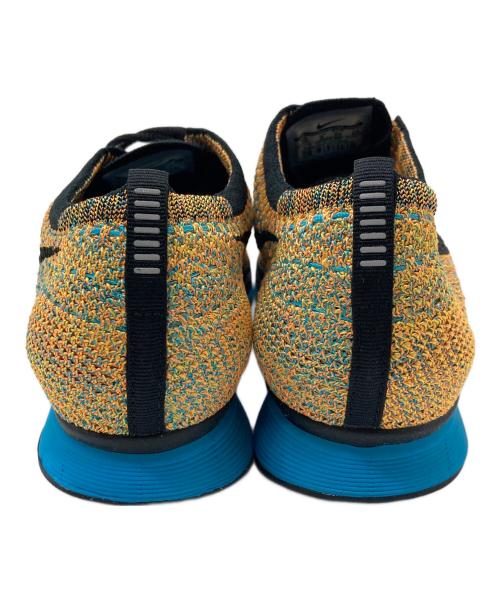 NIKE（ナイキ）NIKE (ナイキ) フライニット レーサー　ランニングシューズ　スポーツ　アウトドア イエロー サイズ:US 10の古着・服飾アイテム