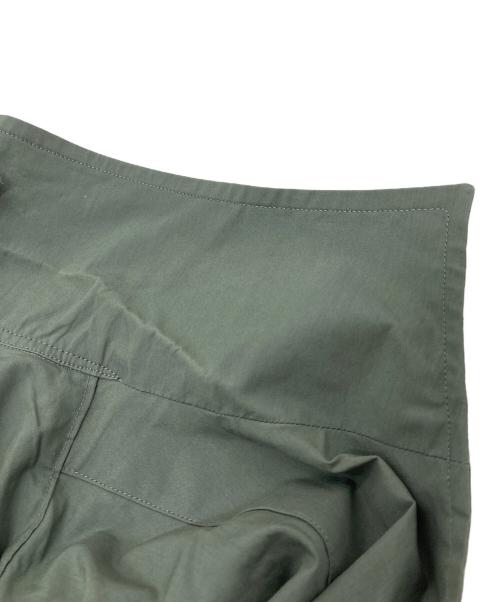 SCYE（サイ）SCYE (サイ) ノースリーブワンピース イタリアンカラードレス　ロングワンピース　日本製 グリーン サイズ:38の古着・服飾アイテム