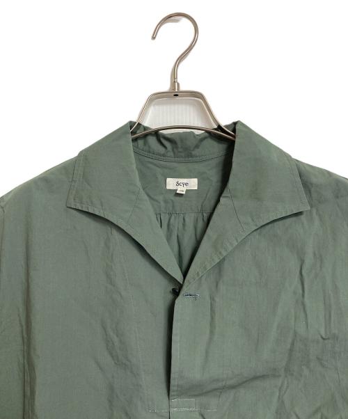 SCYE（サイ）SCYE (サイ) ノースリーブワンピース イタリアンカラードレス　ロングワンピース　日本製 グリーン サイズ:38の古着・服飾アイテム