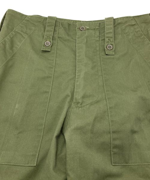 BRITISH MILITARY（ブリティッシュミリタリー）BRITISH MILITARY (ブリティッシュミリタリー) 【古着】ベイカーパンツ　イギリス軍　軍物 グリーン サイズ:75 80 96の古着・服飾アイテム