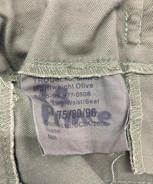 BRITISH MILITARY（ブリティッシュミリタリー）BRITISH MILITARY (ブリティッシュミリタリー) 【古着】ベイカーパンツ　イギリス軍　軍物 グリーン サイズ:75 80 96の古着・服飾アイテム