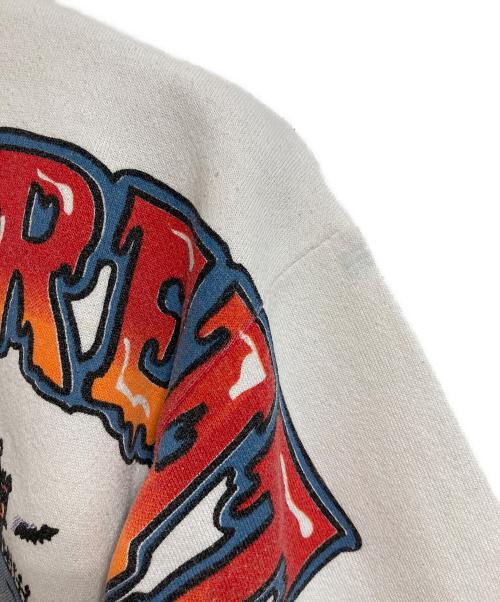 LOONEY TUNES（ルーニーチューンズ）LOONEY TUNES (ルーニーチューンズ) 【古着】1996コピーライト プリントスウェット　キャラクタープリントスウェット　USA製 ホワイト サイズ:XLの古着・服飾アイテム